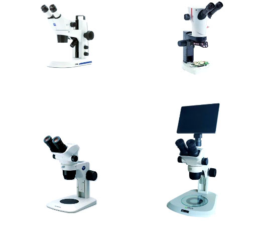 Wide application of stereo microscopes