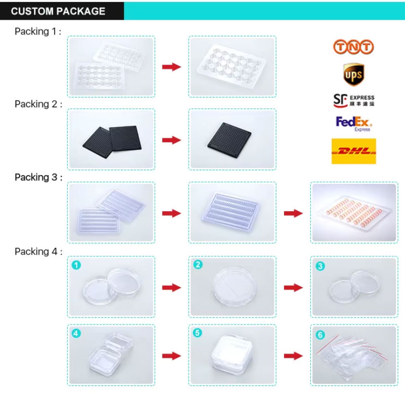 black glass colour packing