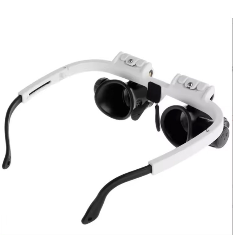 Headband Magnifier 4.5 Inch Wide Lens