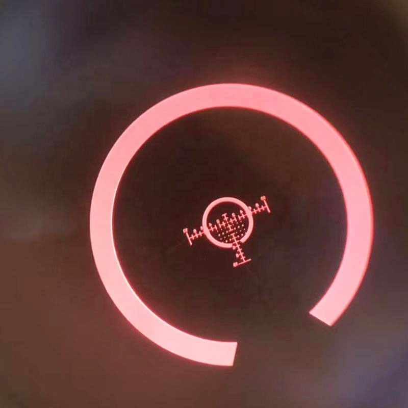 Crosshair Reticle Lens